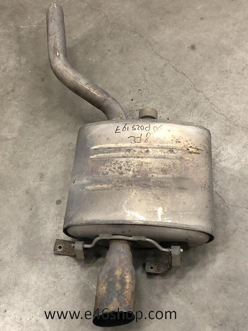 EINDDEMPER BMW 5 SERIE E60 E61 520D 2006, Auto-onderdelen, Uitlaatsystemen, BMW, Gebruikt, Ophalen of Verzenden