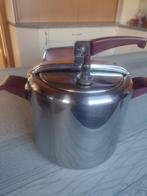 snelkookpan, Huis en Inrichting, Ophalen, Gebruikt, Inox, Keramische plaat