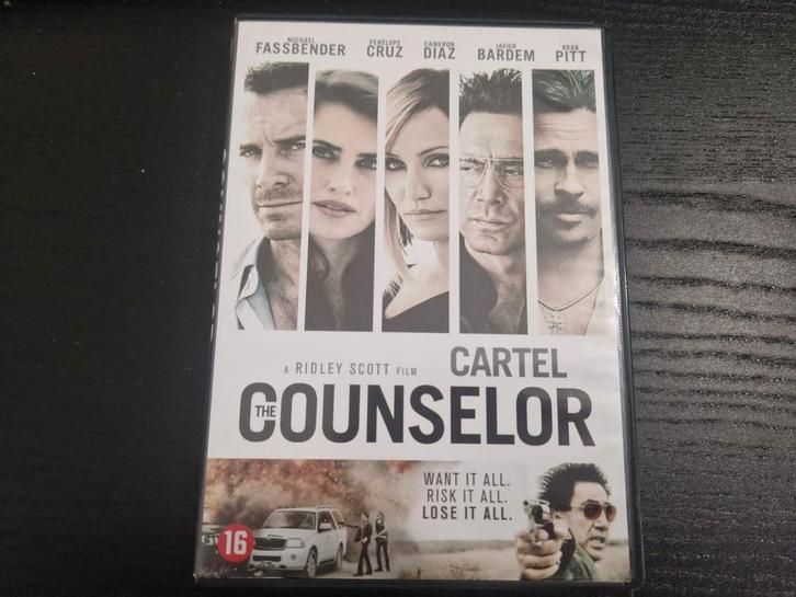 The Counselor DVD, Cd's en Dvd's, Dvd's | Thrillers en Misdaad, Zo goed als nieuw, Actiethriller, Vanaf 16 jaar, Ophalen of Verzenden