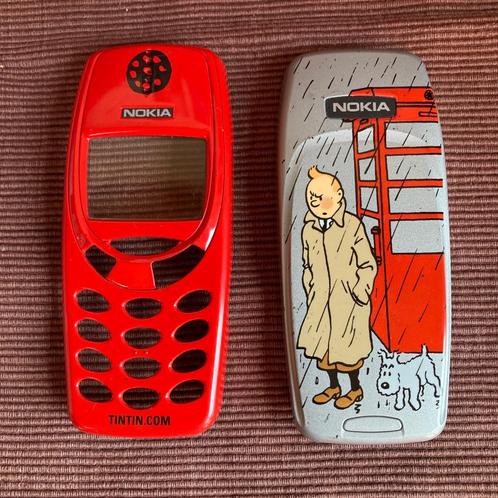 Gsm cover kuifje - Tintin, Telecommunicatie, Mobiele telefoons | Hoesjes en Screenprotectors | Nokia, Zo goed als nieuw, Frontje of Cover