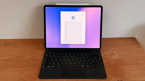 iPad Pro 12,9” M2 (128, WiFi + 4G) + Pencil + Keyboard, Computers en Software, Apple iPads, Zo goed als nieuw, Apple iPad Pro