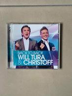CD Back to Back Will Tura & Christoff, Cd's en Dvd's, Cd's | Nederlandstalig, Levenslied of Smartlap, Gebruikt, Ophalen