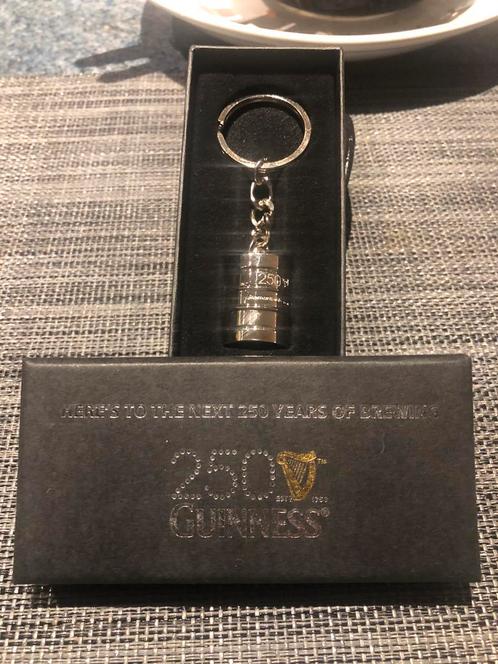 Porte-clés Guinness Unique - émis à l'occasion des 250 ans, Collections, Porte-clés, Neuf, Enlèvement ou Envoi