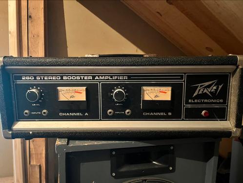 Peavey 260S Stereo Booster Amplifier – Vintage, Muziek en Instrumenten, Versterkers | Keyboard, Monitor en PA, Gebruikt, P.A.