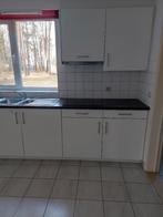 keuken incl afwasbak, Huis en Inrichting, Keuken | Complete keukens, Ophalen, Gebruikt, Wit, Hoekkeuken