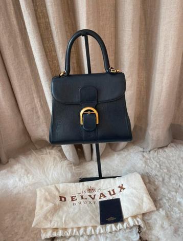Authentique Delvaux Brillant PM à prix fixe, Enlèvement ou Envoi, Bleu