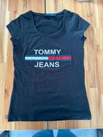 Tommy hilfiger t-shirt, Manches courtes, Taille 36 (S), Noir, Porté