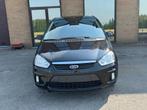 Ford Focus C-Max 1.6 essence Airco Carnet, Zwart, Bedrijf, 5 deurs, Elektrische ramen