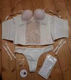 NOUVEL ensemble de lingerie (lingerie de mariée), Enlèvement ou Envoi, Blanc, Ensemble