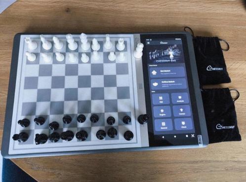 Elektrische Schaakbord, Hobby en Vrije tijd, Gezelschapsspellen | Bordspellen, Nieuw, Een of twee spelers, Ophalen