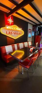 American Diner meubelen, Ophalen, Zo goed als nieuw, Metaal, Retro American Fifties