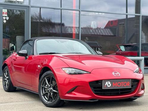 Mazda MX-5 1.5i Skyactiv-G CABRIOLET CUIR GPS LED JANTES 16, Auto's, Mazda, Bedrijf, Te koop, MX-5, ABS, Airbags, Airconditioning