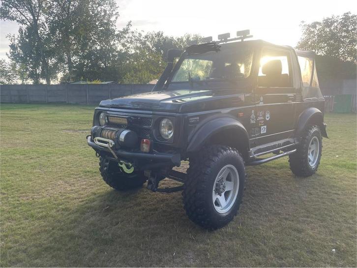 Suzuki samurai, Auto's, Suzuki, Particulier, Samurai, 4x4, Benzine, SUV of Terreinwagen, 3 deurs, Handgeschakeld, Zwart, Zwart