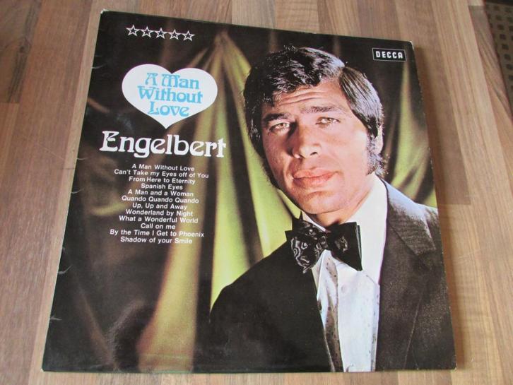 ENGELBERT HUMPERDINCK, A MAN WITHOUT LOVE, LP, Cd's en Dvd's, Vinyl | Pop, Gebruikt, 1960 tot 1980, 12 inch, Ophalen of Verzenden