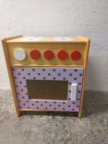 Houten speelgoed keukentje, Kinderen en Baby's, Speelgoed | Speelkeukens, Ophalen, Gebruikt