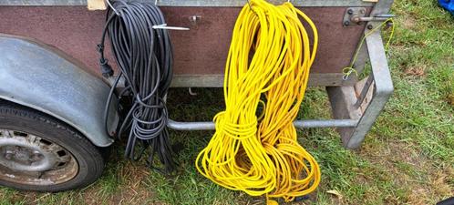 Verlengkabels (verschillende lengtes), Doe-het-zelf en Bouw, Elektriciteit en Kabels, Zo goed als nieuw, Kabel of Snoer, Ophalen of Verzenden