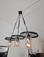 Retro metalen hanglamp, Huis en Inrichting, Overige Huis en Inrichting, Zo goed als nieuw, Ophalen
