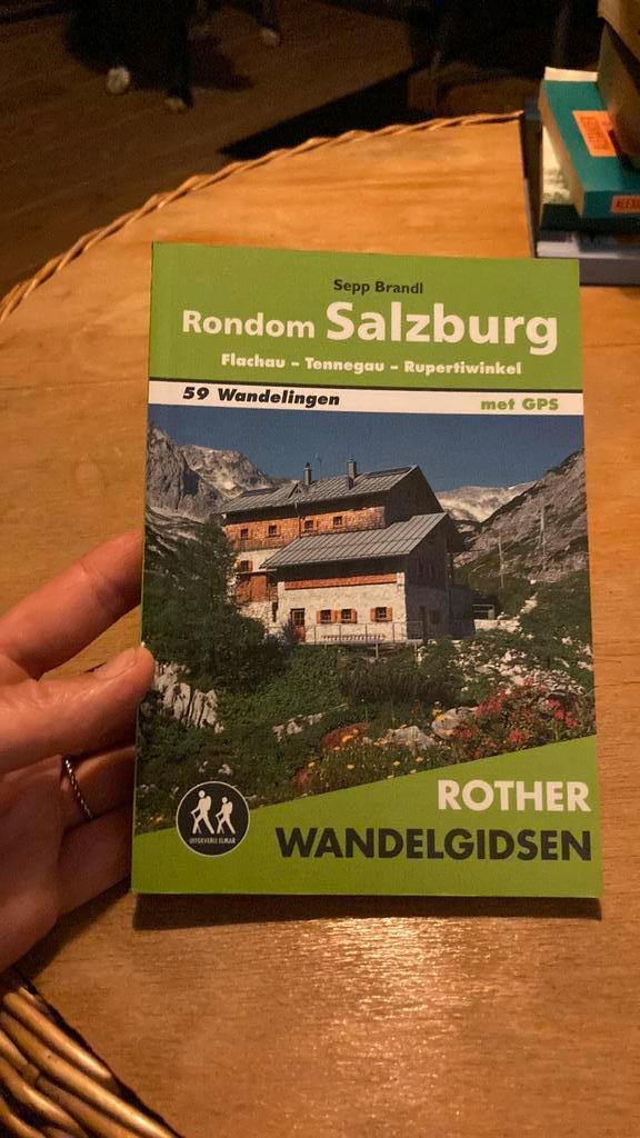 Sepp Brandl - Rother wandelgids Rondom Salzburg, Boeken, Reisgidsen, Ophalen of Verzenden