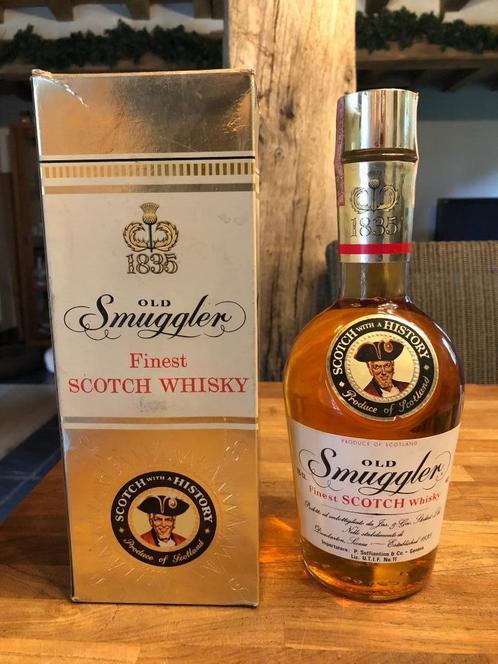 Whisky écossais Old Smuggler Finest des années 1970s, Collections, Vins, Pleine, Envoi