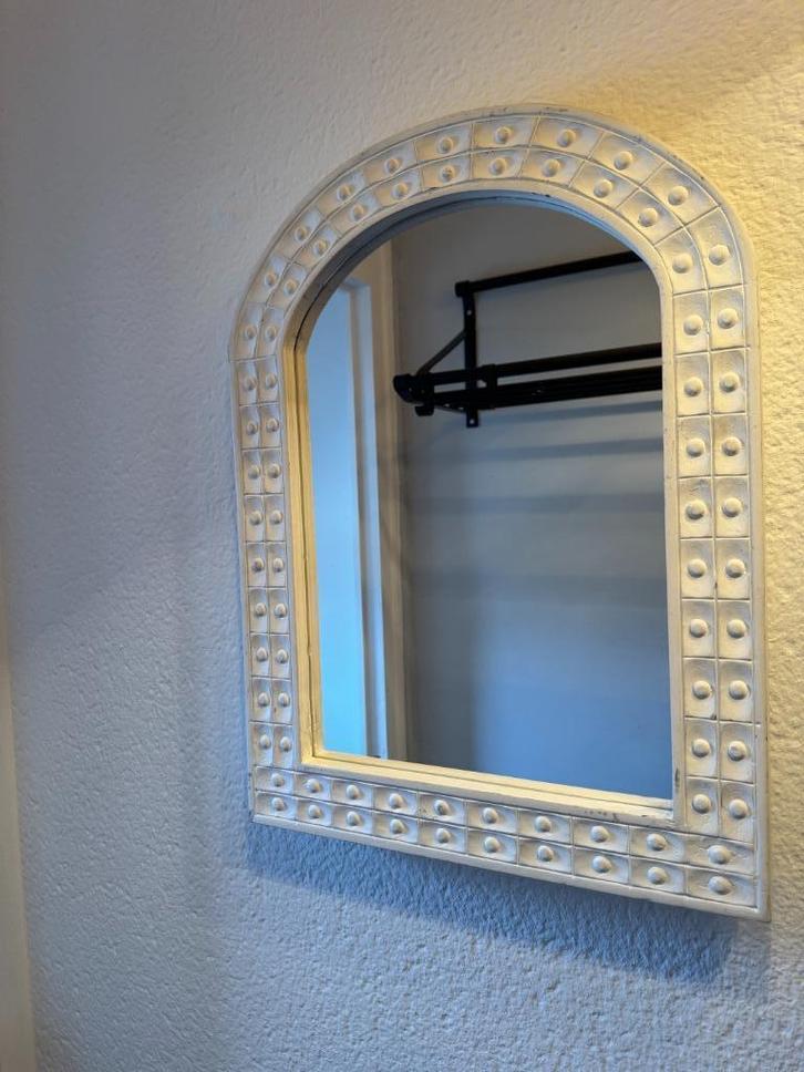 Muurspiegel, Huis en Inrichting, Woonaccessoires | Spiegels, Zo goed als nieuw, Minder dan 50 cm, Minder dan 100 cm, Ophalen