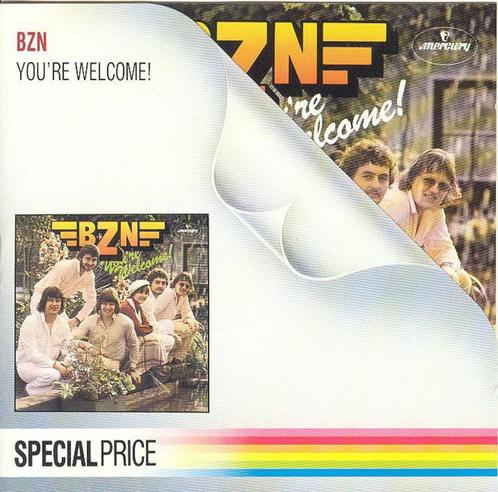 CD * BZN - YOU'RE WELCOME, Cd's en Dvd's, Cd's | Pop, Zo goed als nieuw, 1960 tot 1980, Ophalen of Verzenden