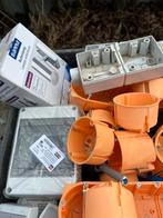 Lot elektriciteit materiaal, Doe-het-zelf en Bouw, Elektriciteit en Kabels, Ophalen of Verzenden