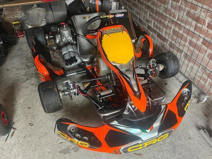 Kart Kz125 CRG TMK10c, Sport en Fitness, Karting, Zo goed als nieuw, Kart, Ophalen