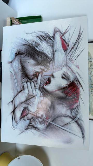 Poster enki bilal, Enlèvement, Comme neuf