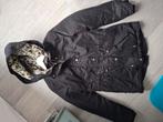 Winterjas, H&M, Zwart, Ophalen of Verzenden, Maat 36 (S)