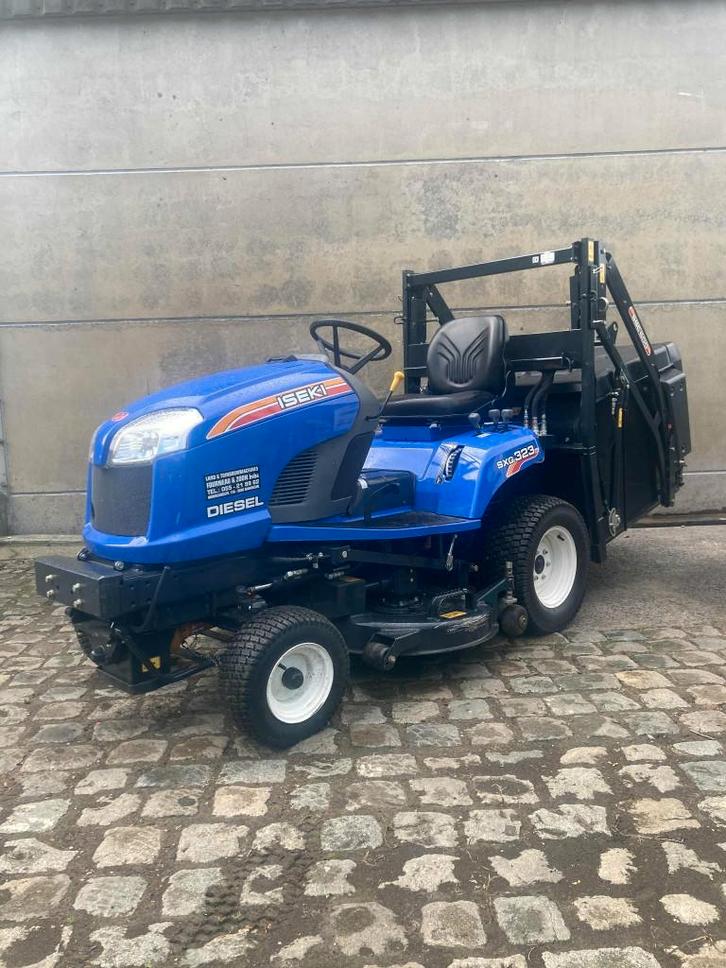 ISEKI DIESEL ZITMAAIER SXG 323 PRIJS INCLUSIEF BTW, Tuin en Terras, Zitmaaiers, Nieuw, 120 cm of meer, Elektrische starter, Opvangzak