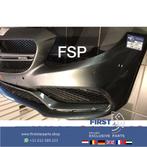 W205 C63 AMG Voorbumper Mercedes C Klasse 2014-2019 + gril +, Gebruikt, Voor, Mercedes-Benz, Ophalen of Verzenden