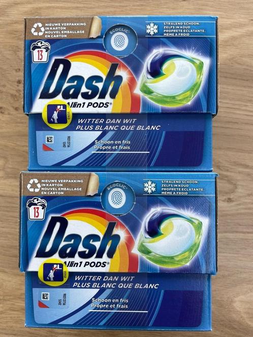 Dash plus blanc que blanc Pods tout en 1 pour machine à lave, Maison & Meubles, Produits de nettoyage, Autres types, Enlèvement ou Envoi