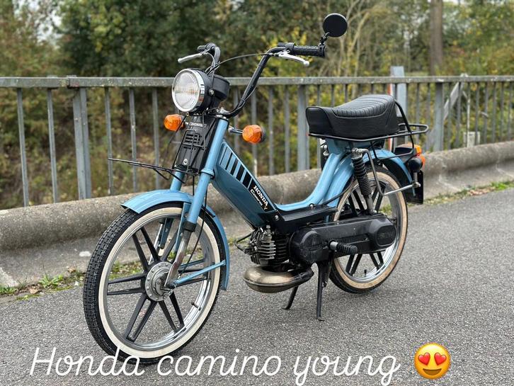 Honda camino young in zeer mooie originele staat !, Fietsen en Brommers, Brommers | Tomos, Zo goed als nieuw, Ophalen