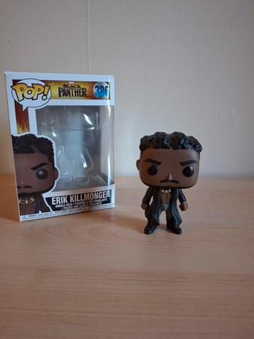 Marvel funko pop Erik Killmonger  beschikbaar voor biedingen