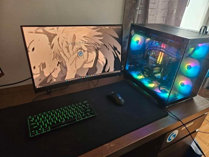 Setup Gamer Complet, Informatique & Logiciels, Ordinateurs de bureau, Neuf, 3 à 4 Ghz, SSD, 32 GB, Avec carte vidéo, Avec moniteur
