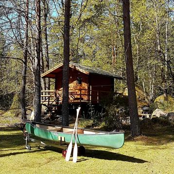 Kampeerhut in Zweden voor avonturiers - Gratis kano gebruik! beschikbaar voor biedingen