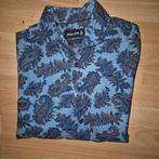 Jacques Britt katoenen hemd m40, Ophalen of Verzenden, Zo goed als nieuw, Blauw