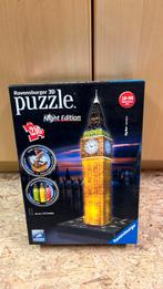 3D puzzel Londen Big Ben (verlicht), Enlèvement ou Envoi, Moins de 500 pièces, Comme neuf, Rubik's Cube ou Puzzle 3D