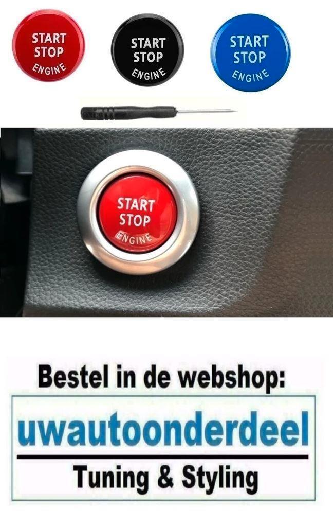 Startknop 3 Kleuren Voor Bmw 5 serie E60 E61, Auto diversen, Tuning en Styling, Verzenden