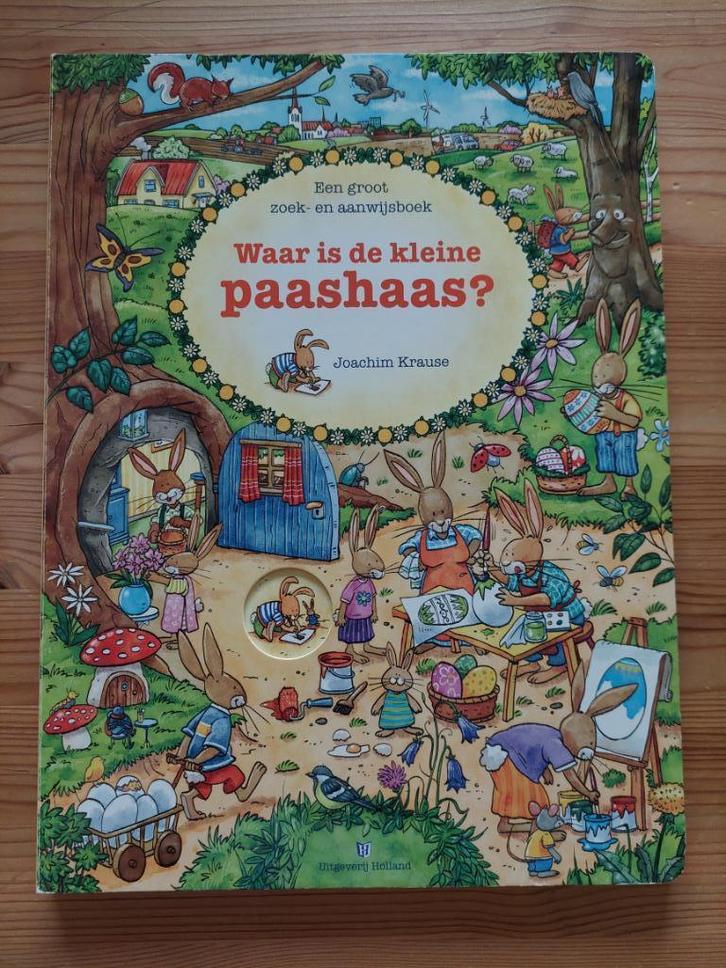 Zoekboek : Waar is de kleine paashaas ?, Boeken, Kinderboeken | Jeugd | onder 10 jaar, Gelezen, Fictie algemeen, Ophalen of Verzenden