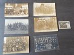 6 oude ansichtkaarten van Belgische soldaten uit de jaren 20, Verzamelen, Postkaarten | Themakaarten, Ophalen