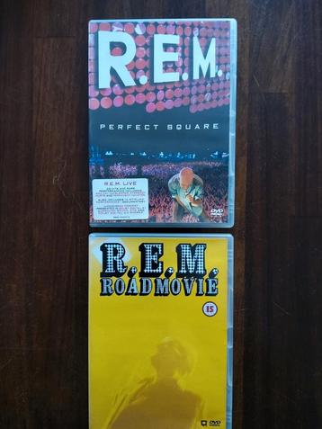 R.E.M.   Music DVD'S aan 15,00€ per exemplaar. 