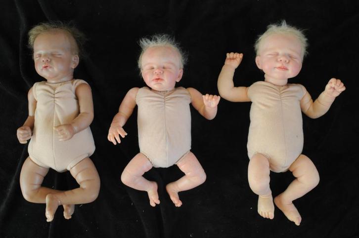 Reborn / realistische babypop / poppen, Kinderen en Baby's, Speelgoed | Poppen, Zo goed als nieuw, Babypop, Ophalen