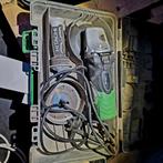 Hitachi haakse slijper, Ophalen, Gebruikt
