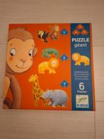 Djeco eenvoudige dierenpuzzels 4 tot 9 stukjes, Kinderen en Baby's, Ophalen, Zo goed als nieuw