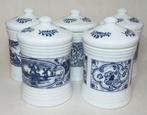5 vintage voorraadpotten Chat Noir, Ophalen of Verzenden
