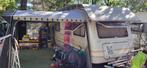 Knaus Sudwind 450TU met Isabella voortent, Caravans en Kamperen, Caravans, Omvormbare zithoek, Particulier, 4 tot 5 meter, Knaus
