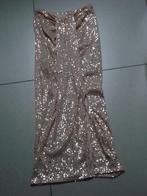 *VAL* Lange rok met pailletten, dames. mt S, Kleding | Dames, Rokken, Ophalen of Verzenden, Zo goed als nieuw, Maat 36 (S), Onder de knie