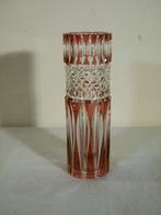 Glazen vaas van Val St. Lambert, Gebruikt, Ophalen of Verzenden, Glas, Minder dan 50 cm