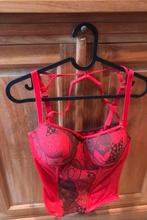 Marlies Dekkers, corset taille 70e, rouge et noir., Vêtements | Femmes, Enlèvement ou Envoi